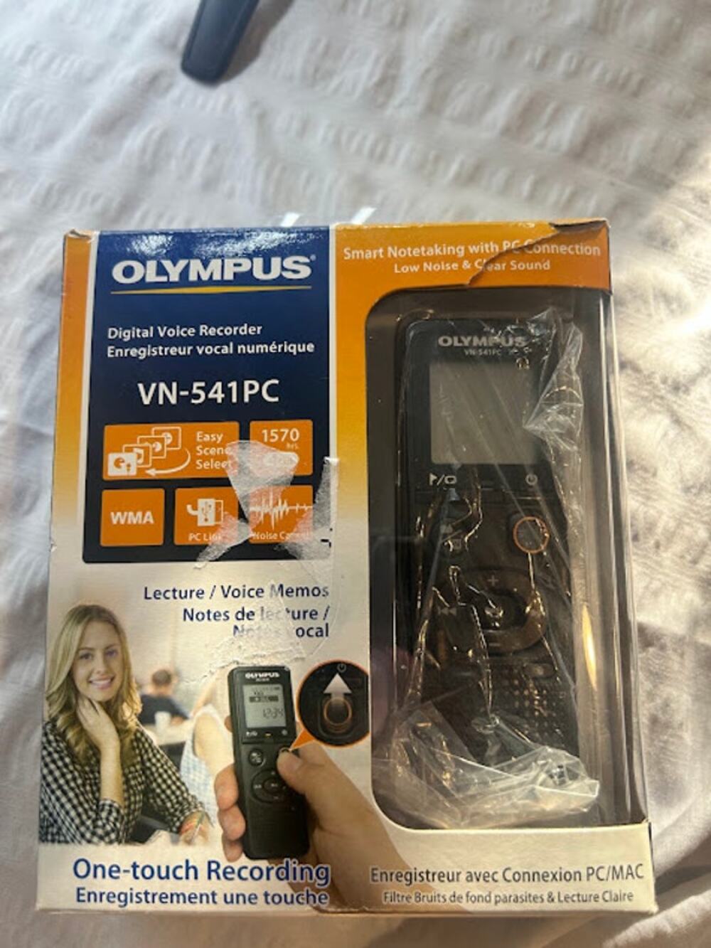 Olympus VN-541PC Digital Voice Recorder - 4GB